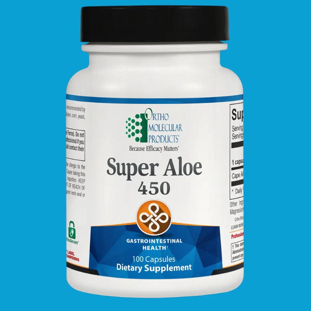 Super Aloe 450 — 100 Capsules