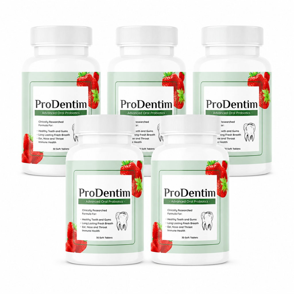 ProDentim Advanced Oral Probiotics – 30 Soft Tablets Each | 5-Pack