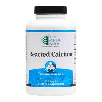 Ortho Molecular Products Reacted Calcium 180 Capsules