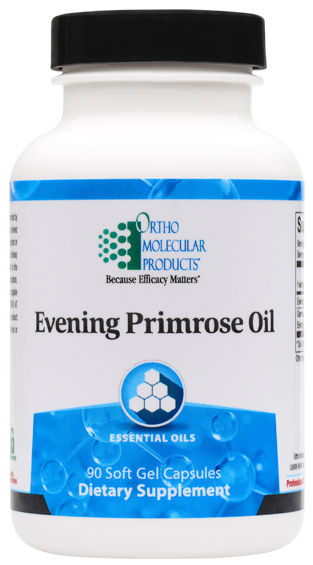 Ortho Molecular Products Evening Primrose Oil 90 Capsules | Gamma Linolenic Acid (GLA) Support | Women's Health Supplement