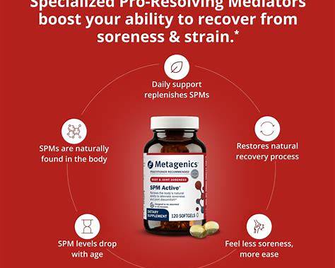 Metagenics SPM Active® – 120 Softgels | Omega-3 Dietary Supplement