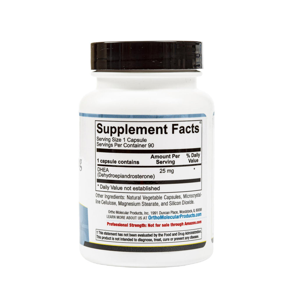 Ortho Molecular Products DHEA 25 mg – 90 Capsules