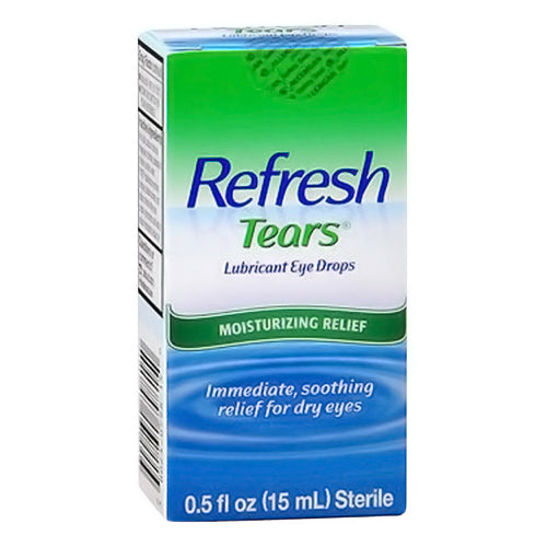 Refresh Tears Lubricant Eye Drops 0.5% – 2 × 15 mL Bottles