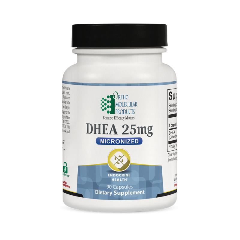 Ortho Molecular Products DHEA 25 mg – 90 Capsules
