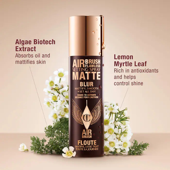 3pk Charlotte Tilbury Airbrush Flawless Setting Spray – Original 100ml / 3.3 fl oz 3pk